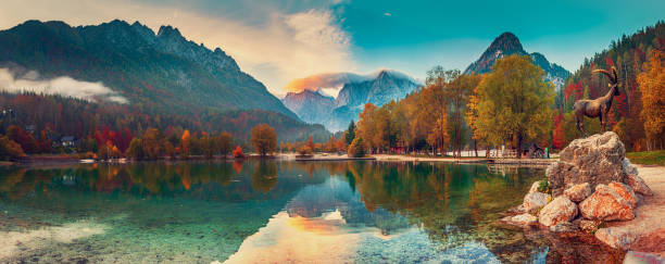istock Jasna lake, Slovenia 1280844755