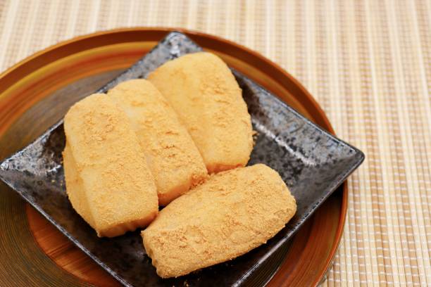 Abekawa mochi, kinako mochi