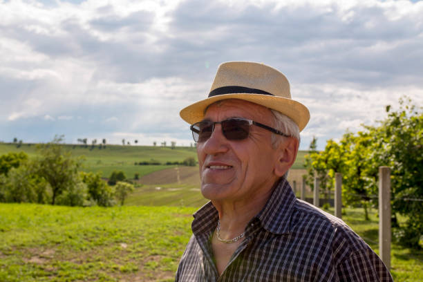 istock Senior Adult Man Doing Yardwork 1280853156