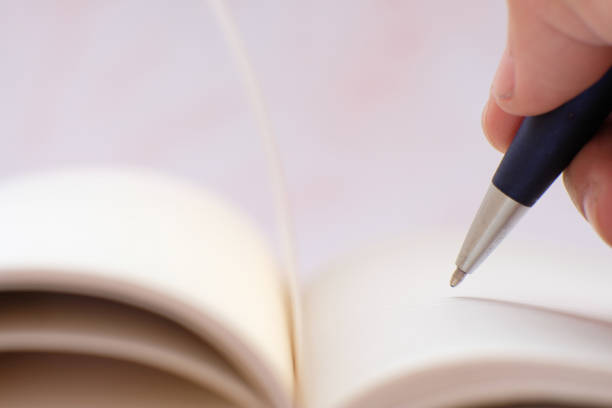 istock Hand written on the notebook paper and space 1280857715
