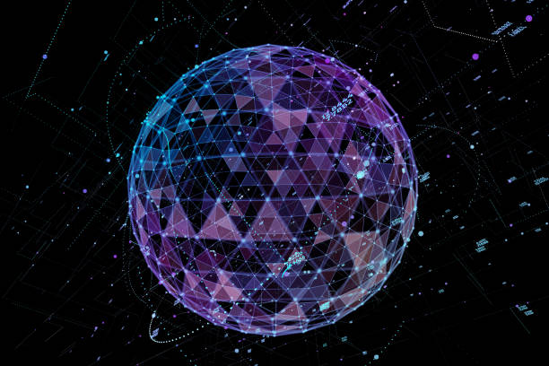 istock Concept of Network, internet communication - 3d illustration 1280860233