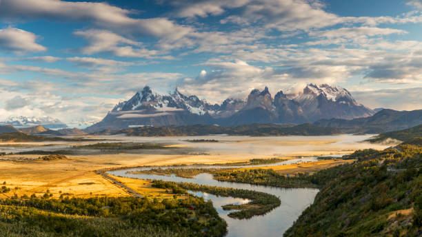 istock Paine Massif at Dawn 1280867758