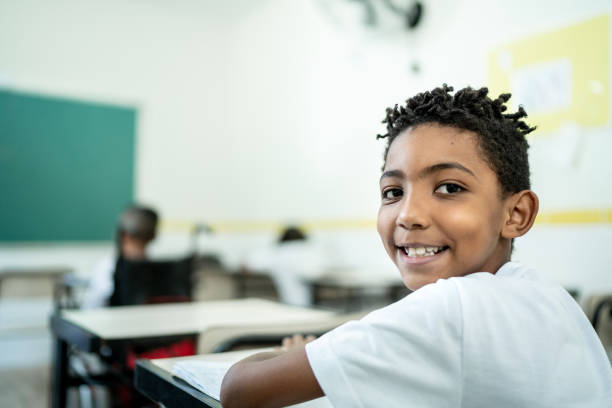 istock Portrait of a student in the classroom 1280867844