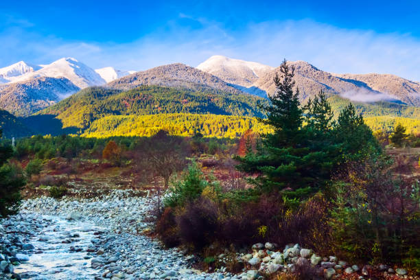 istock Autumn landscape in Bansko, Bulgaria 1280869827