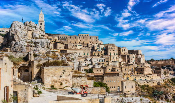 istock Panoramic view of Matera, Basilicata, Italy 1280873977