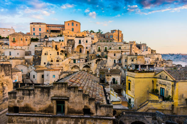 istock Panoramic view of Matera, Basilicata, Italy 1280874191