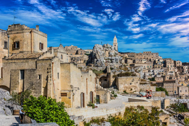 istock Panoramic view of Matera, Basilicata, Italy 1280874234