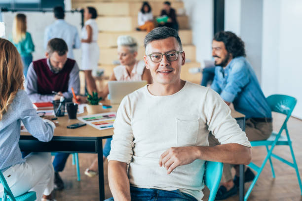 istock Portrait of businessman 1280876442