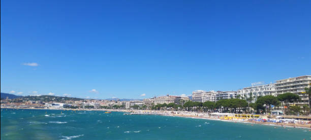 istock Panoramic view of city by sea against sky 1280883869