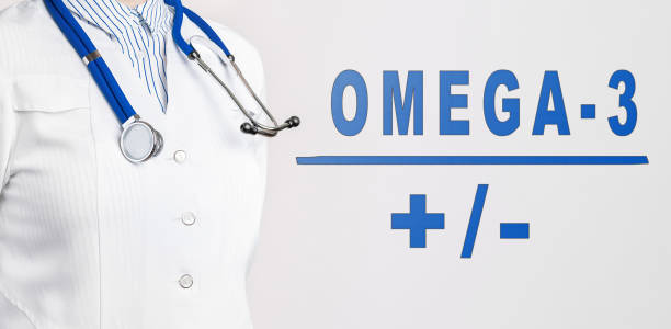 istock Word OMEGA 3 on a white background. Medical concept 1280889074