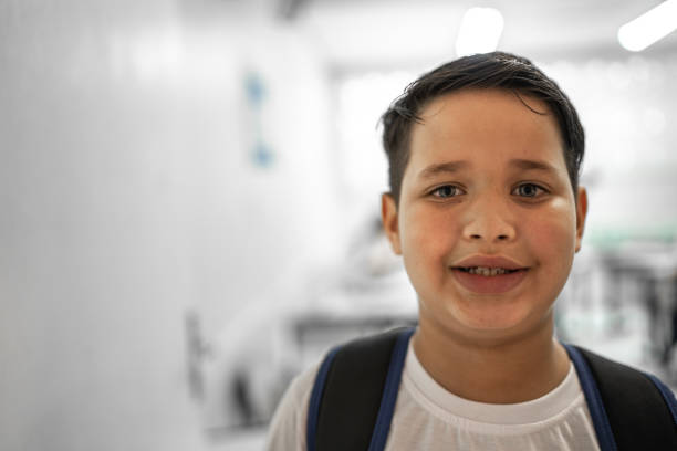 istock Portrait of a happy schoolboy 1280890079
