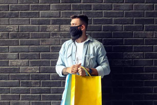 istock Young man shopping during the pandemic 1280893438