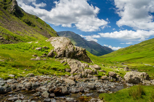 The picturesque lake District in Cumbria England
