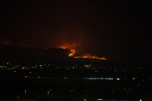 Cal-Wood fire from Broomfield Colorado October 17th 2020