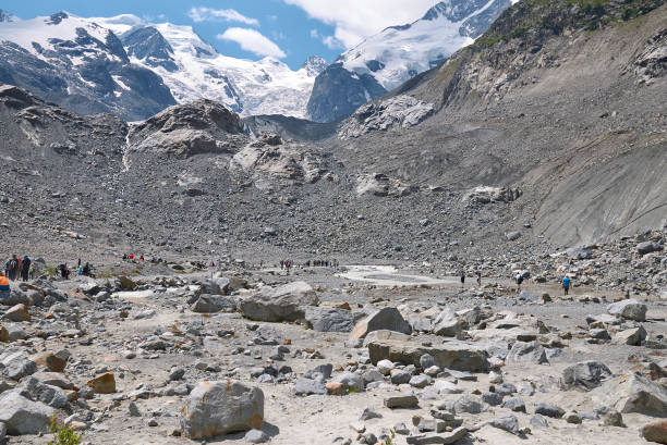 istock View of Morteratsch Glacier trail 1280912074