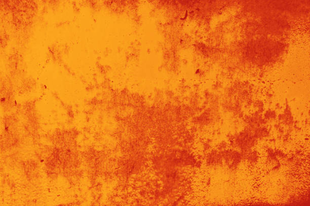 istock Close up grunge orange metal background and texture 1280918753
