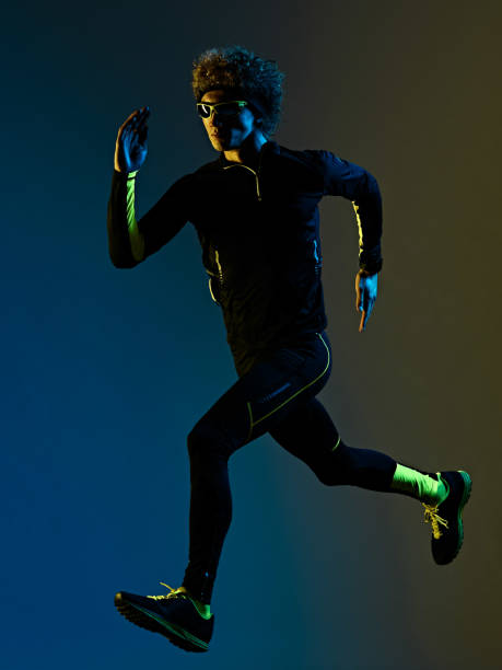 istock youg runner jogger running jogging man silhouette isolated white background 1280919862