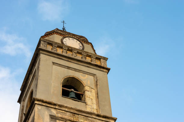 Free picture: Bell tower with a clock, Church of Saint John the Baptist ...