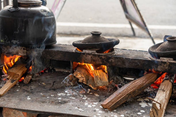 istock Traditional Stove for Surabi. pancake 1280921201