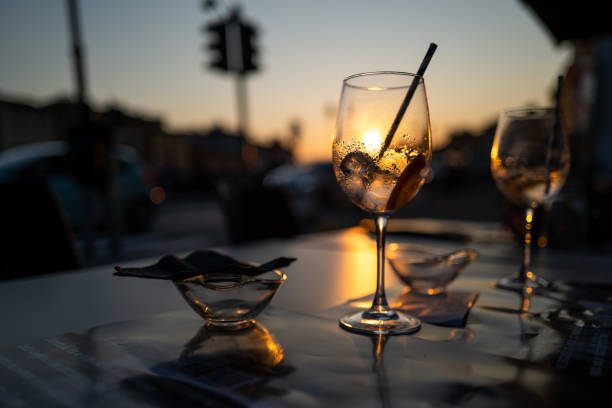istock A sunset in a cafe in Pisa 1280927989