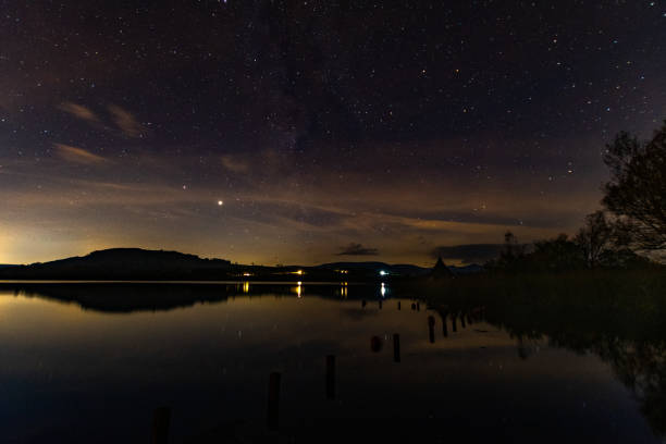 istock Llangorse Lake, Brecon Beacons at Sunset 1280930039