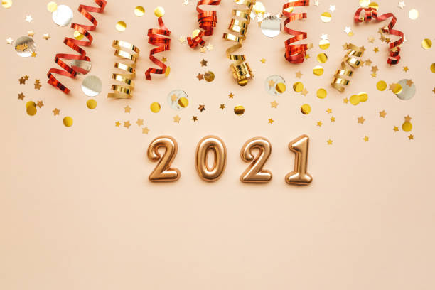 istock Numbers 2021 on a pink background 1280931564