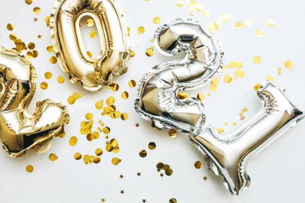 istock Gold and silver numbers 2021 1280931722