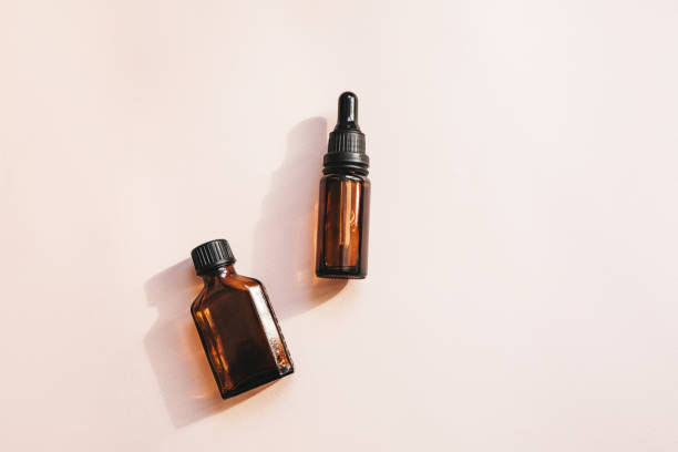 istock Bottles with anti aging serum 1280932601