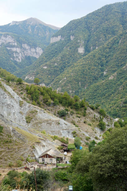 Nagorny Karabakh with house in the valley