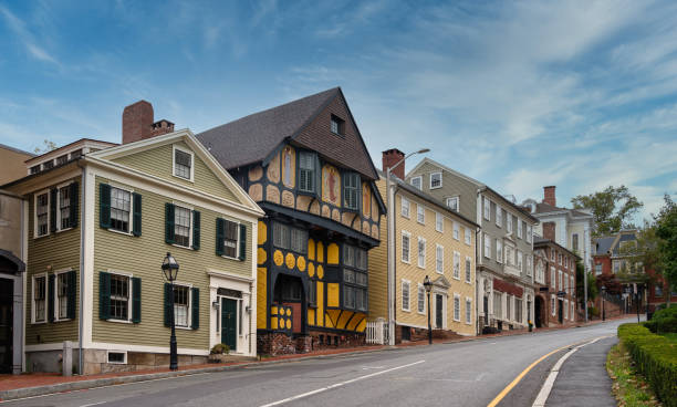 istock Street in College Hill Historic District 1280935249