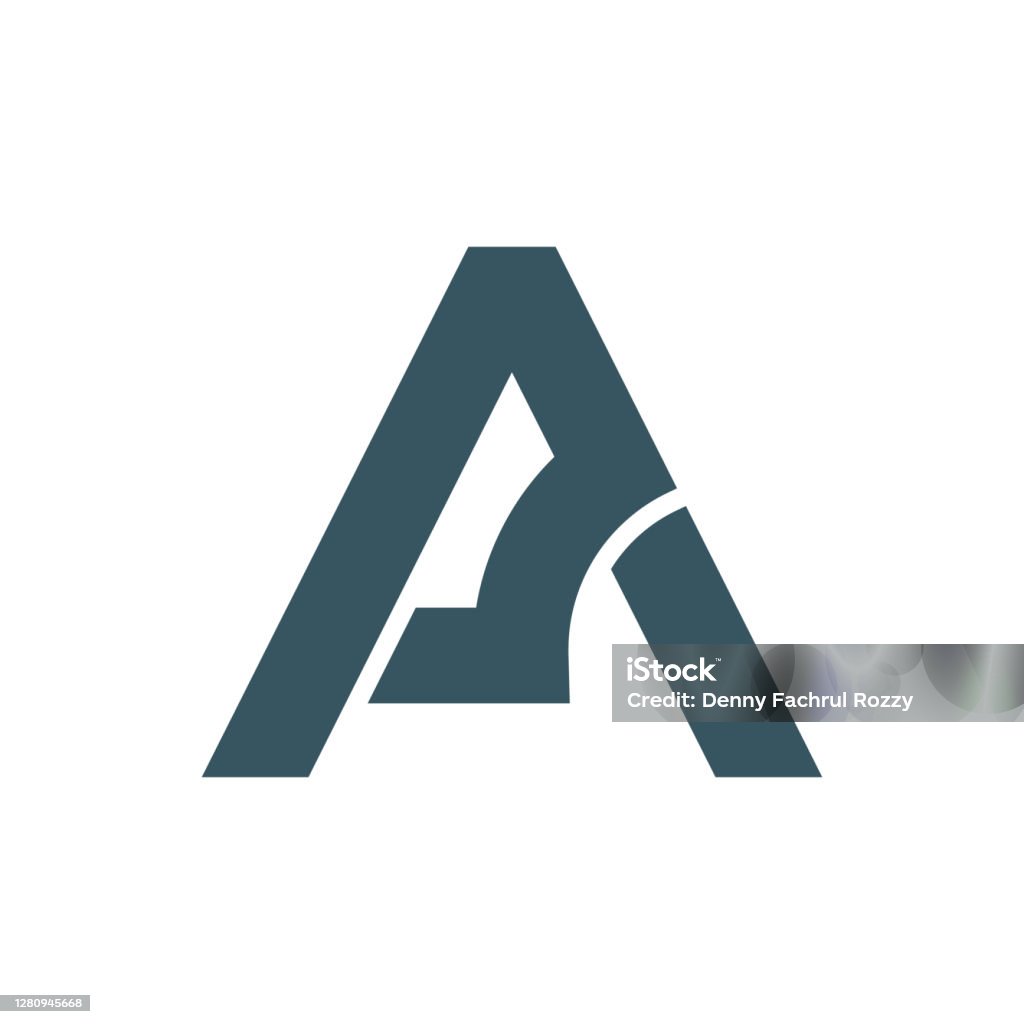 Initial A Letter Vector Stock Illustration Design Template Stock ...
