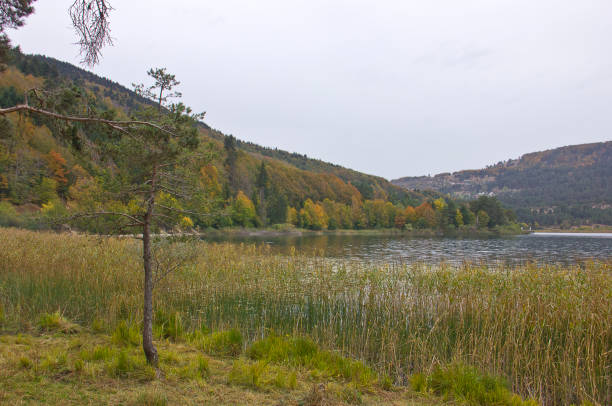 istock View of Autumn Lake 1280948952