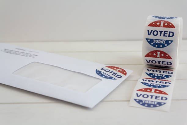 istock Vote by mail in US presidential election concept 1280952222