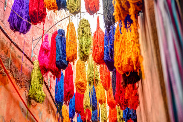 istock Goods on display in the souks of Marrakesh Morocco 1280953500