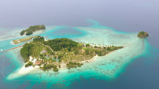 istock Tropical island with beach. Philippines, Mindanao 1280959122