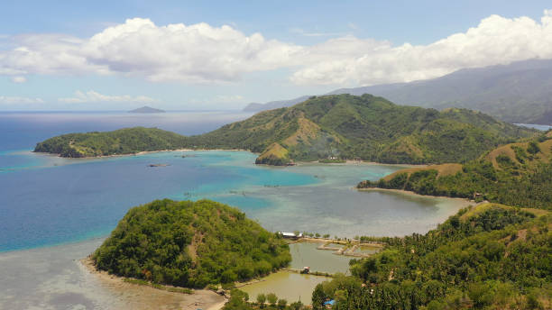 istock Tropical islands and blue sea. Philippines, Mindanao 1280960103