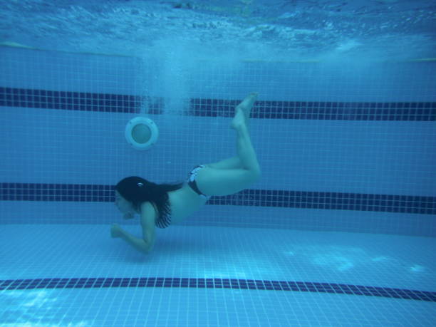 istock Under the water woman. 1281005250