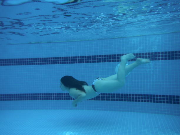 istock Under the water woman. 1281005788