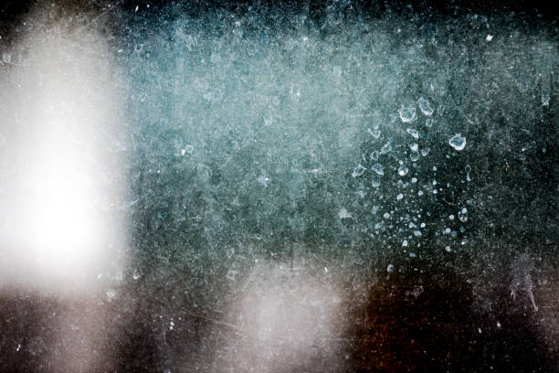 istock Close Up Texture of Dirty Old Window, Grime Texture, Dirty Texture 1281008506