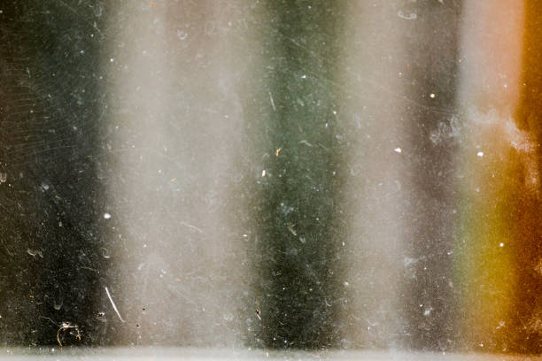istock Close Up Texture of Dirty Old Window, Grime Texture, Dirty Texture 1281008545