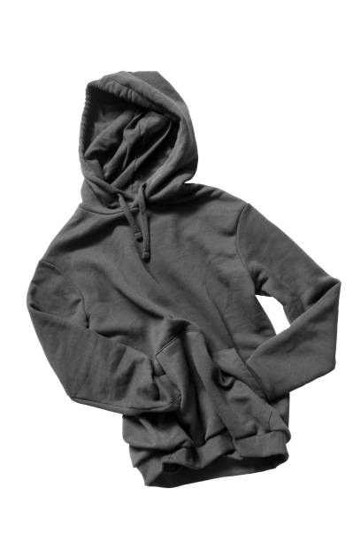 istock Black hoody isolated 1281027801
