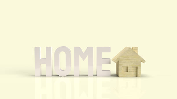 istock home wood toy and text for property content 3d rendering. 1281052465