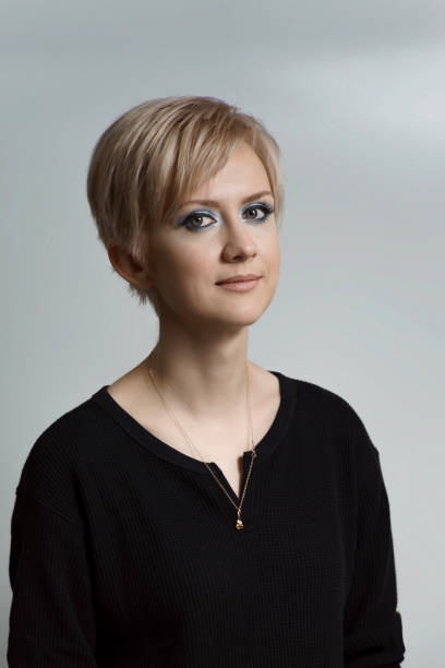 istock blonde beautiful 30 years old woman 1281060908