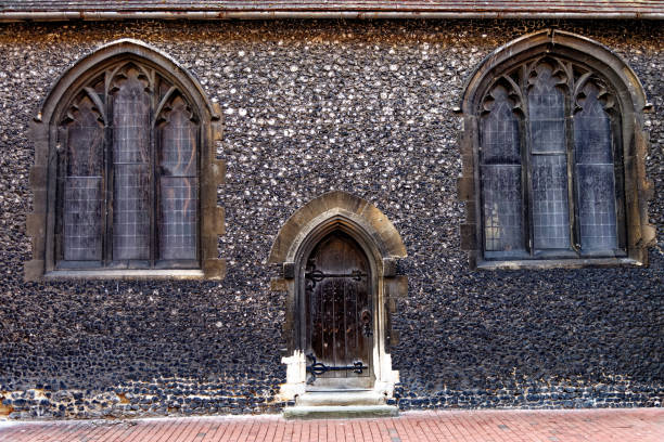 istock Saint Laurence Church facade - Reading 1281065160