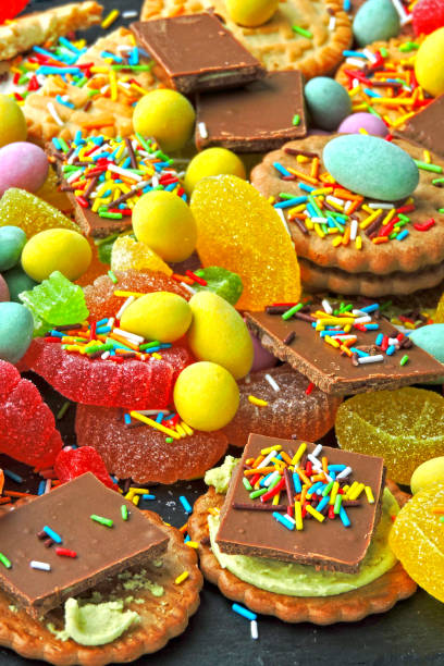 istock A set of colorful candies and sweets. 1281067585