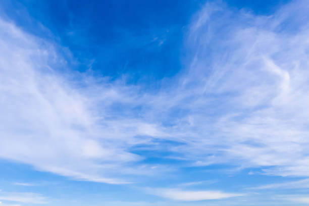 istock Beautiful morning clouds sky background. 1281076494