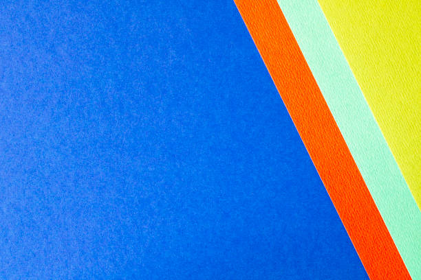 istock Trending colors for 2020. Abstract blue red yellow background. Abstract geometric background for the design. 1281078931