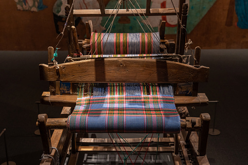 Traditional hand loom