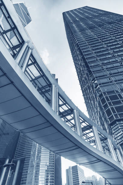 istock Skyscraper in Hong Kong city 1281085925