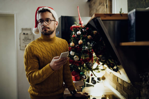 istock I guess I'll be spending Christmas alone this year! 1281085993